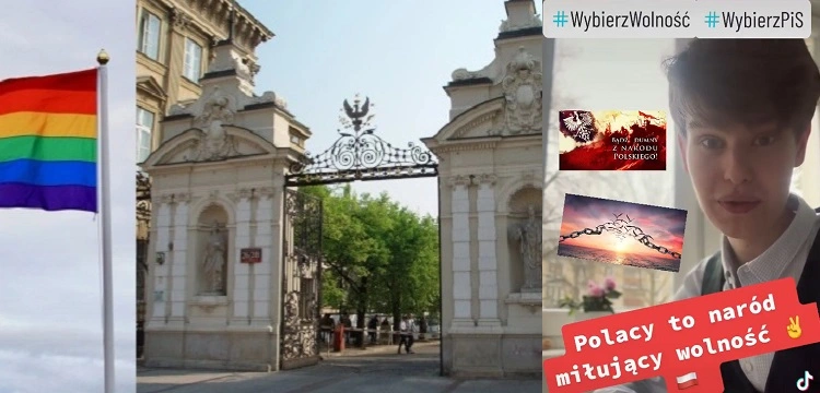 Szykany i "polowanie na czarownice" na UW , czyli ataki na prawicowego studenta Oskara Szafarowicza