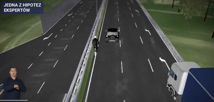 Nowe fakty. Przeprowadzono eksperyment procesowy ws. śmiertelnego wypadku motocyklisty pod Zambrowem