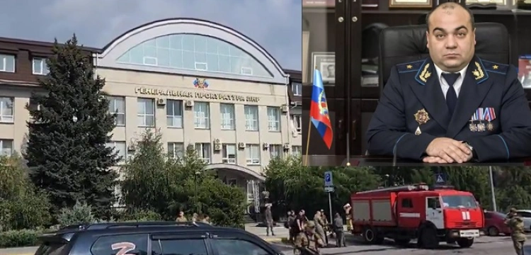 Ługańsk. W zamachu zginął prokurator generalny separatystów [Wideo]