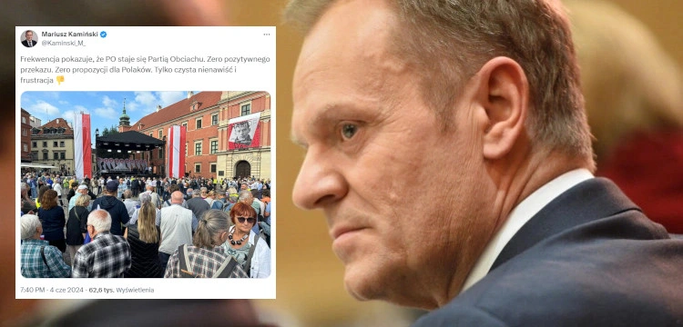 Jak nie idzie, to nie idzie. Frekwencyjna klapa wiecu Tuska. „PO staje się Partią Obciachu”