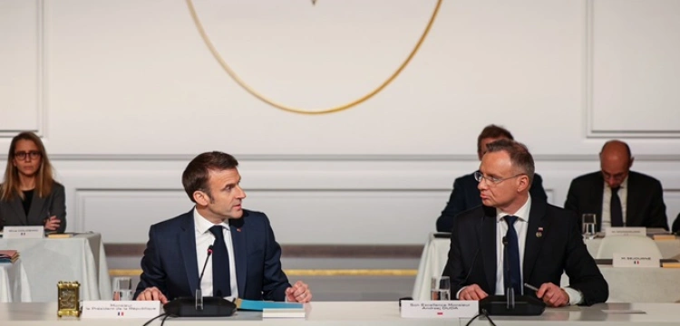 Prezydent Duda w Paryżu: Istnieje niebezpieczeństwo rosyjskiego ataku