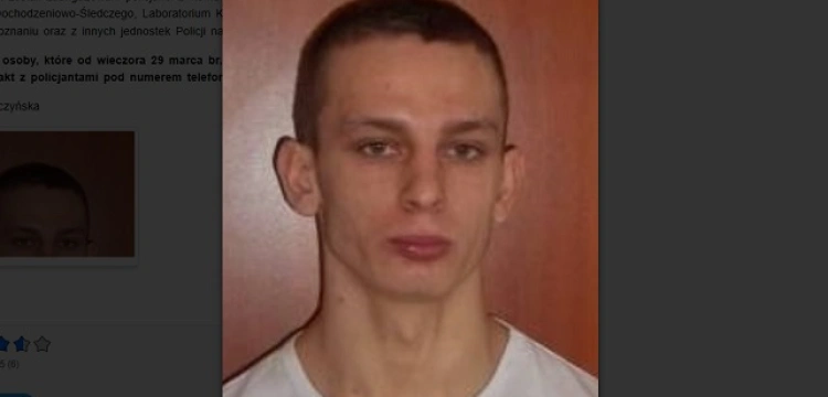 PILNE! Trawa obława na 24-letniego Marcina Wolfa podejrzewanego o podwójne zabójstwo