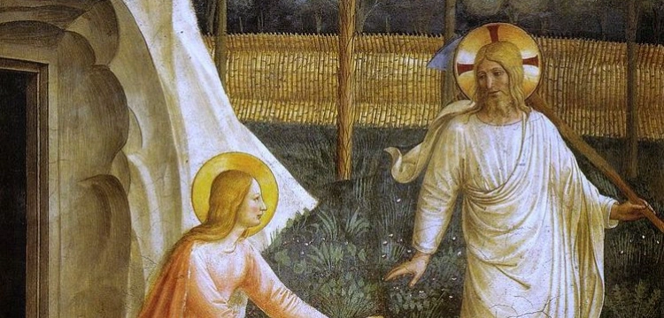 Poszła Maria Magdalena, oznajmiając uczniom: Widziałam Pana