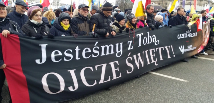 [ZDJĘCIA] Marsz Papieski w Warszawie