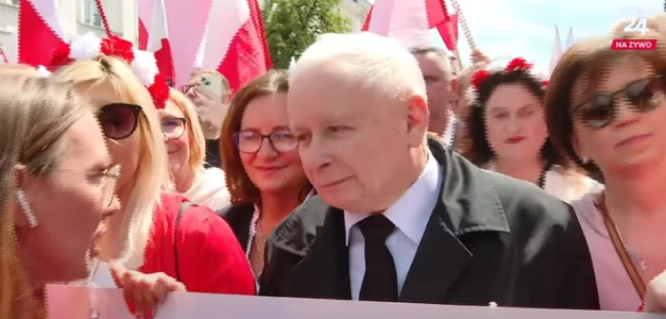 „Wybór Karola Nawrockiego to wybór suwerennej Polski” – prezes PiS na Marszu za Polską