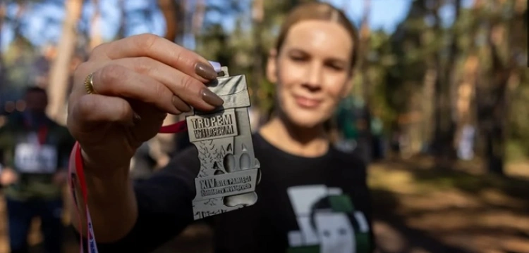 Pierwsza Dama przebiegła „Tropem Wilczym” w Narodowym Dniu Pamięci