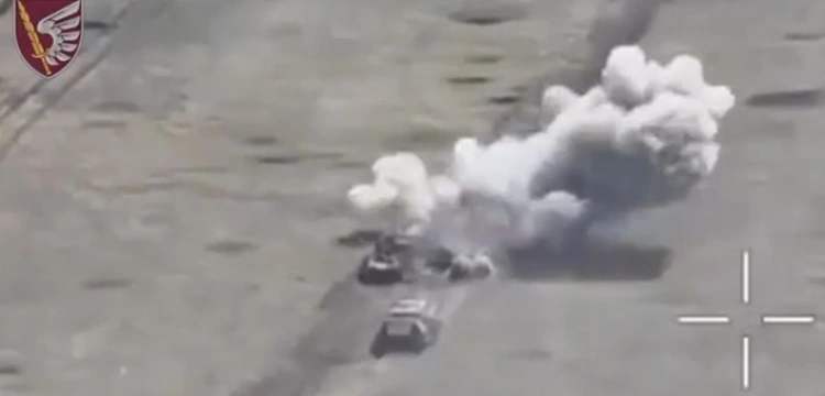 Ukraina. Masakra rosyjskiego natarcia pod Kurachowem [Wideo]