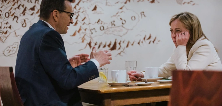 Premier po spotkaniu z Meloni: Wierzymy, że razem pokonamy Mordor!