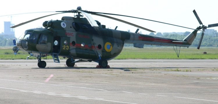 Wypadek śmigłowców na Ukrainie. Zginęło sześciu pilotów