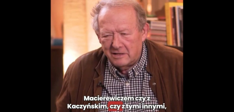 Michnik wraca do TVP. „PiS – wirus, Jaruzelski lepszy niż Duda”