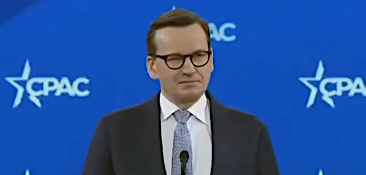 Morawiecki ostrzega przed nową „osią zła”