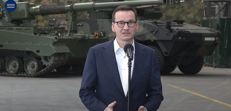 Premier Morawiecki: Zainwestujemy 600 mln zł w polski przemysł zbrojeniowy