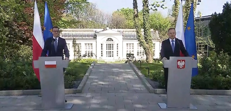 Prezydent i premier wydali wspólne oświadczenie z okazji 19. rocznicy przystąpienia Polski do Unii Europejskiej