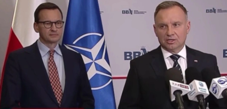 „Nie chcemy w Polsce drugiej Lampedusy”. Wspólne oświadczenie prezydenta i premiera RP