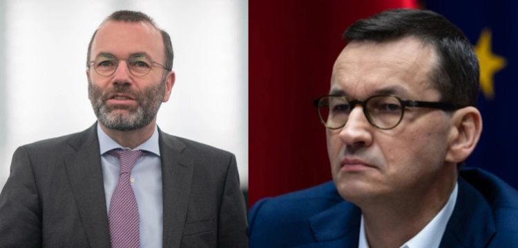 Morawiecki wzywa na debatę niemieckiego polityka Manfreda Webera