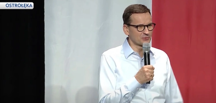 Premier: Polska potrzebuje dziś bezpieczeństwa, stabilności, porządku i spokoju, a Tusk to premier biedy, chaosu, fermentu i antagonizmów