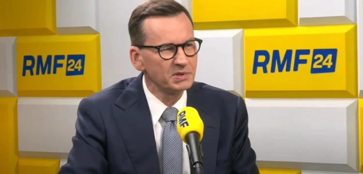 Morawiecki ostro ws. CPK: Miliardy dla Niemców, a mniejsze miasta wykluczone