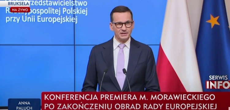 Premier twardo ws. migrantów: „Nie chcemy takich scen na ulicach polskich miast” [Wideo]
