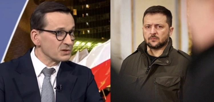 Morawiecki o Zełenskim: Niech się zajmie sprawami Ukrainy, sami wybierzemy prezydenta