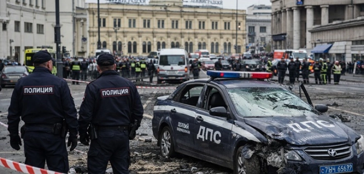 Są ofiary w wybuchu przy moskiewskim dworcu