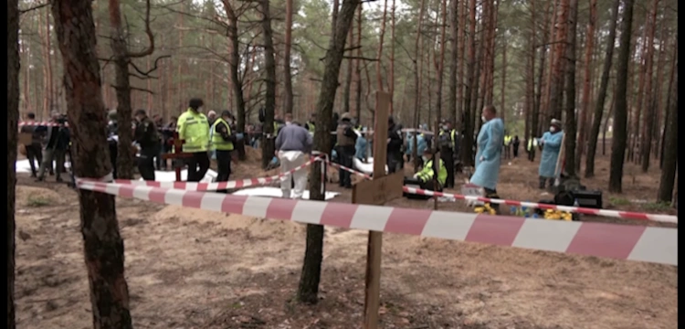 Masakra cywili w Iziumie. Czechy wzywają do powołania trybunału