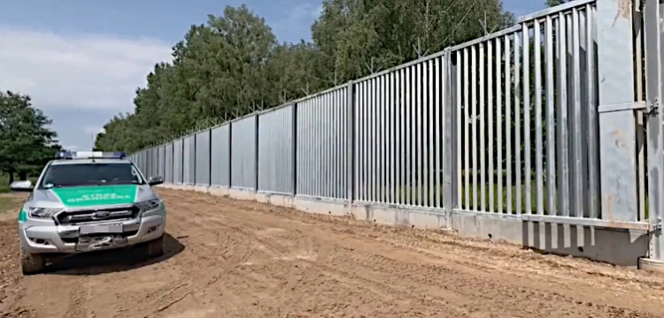 Koniec budowy zapory na granicy z Białorusią [ZOBACZ]