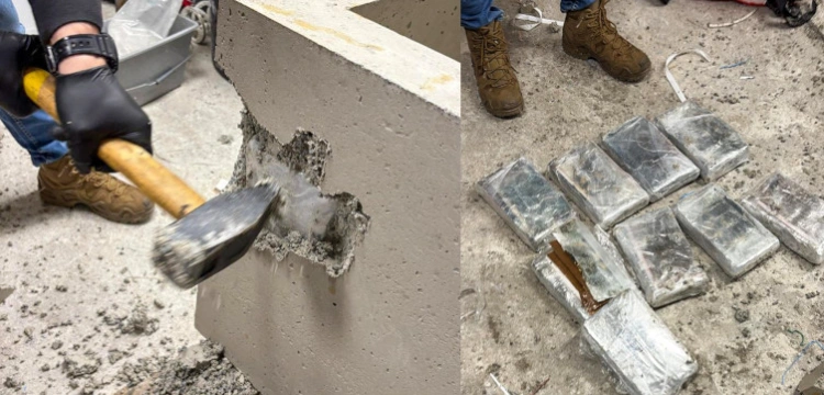 42 kg kokainy ukryte w betonowych donicach. Niezwykła akcja CBŚP