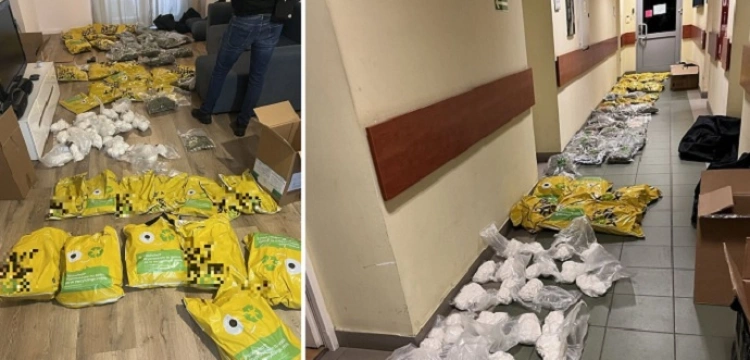 70 kg narkotyków za 3 mln zł zabezpieczyli policjanci z Kielc