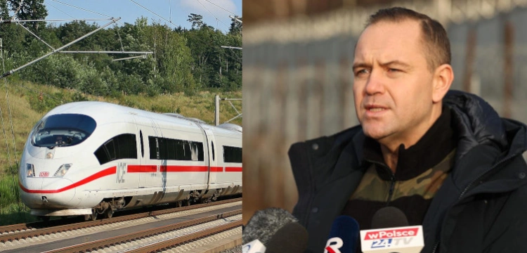 Berliner Zeitung o CPK: Nawrocki nie będzie jeździć pociągiem Siemensa