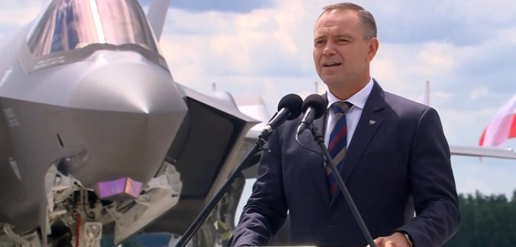 "Nie ugięli się pod presją”. Nawrocki dziękuje autorom programu F-35 [Wideo]