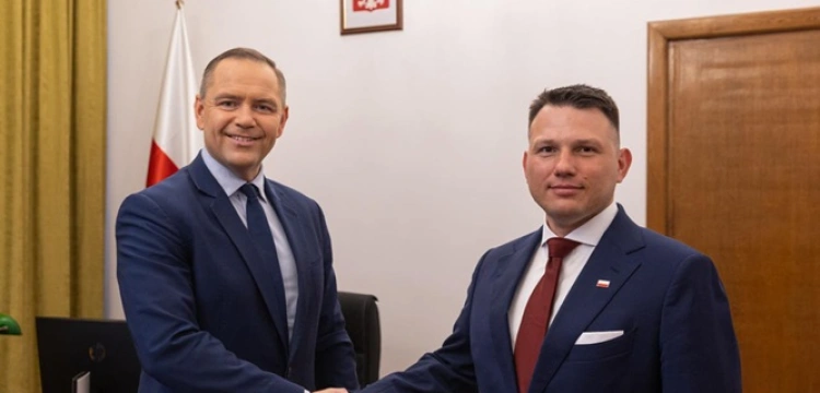 Nawrocki spotkał się Kosiniakiem-Kamyszem, Mentzenem i Błaszczakiem