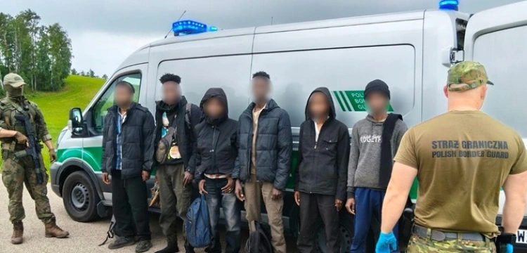 22 osoby zatrzymane na granicy z Litwą
