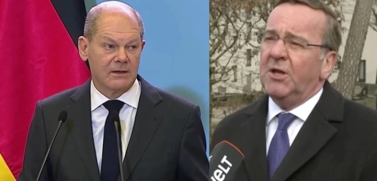 Scholz obraża Ukraińców a Pistorius Polaków