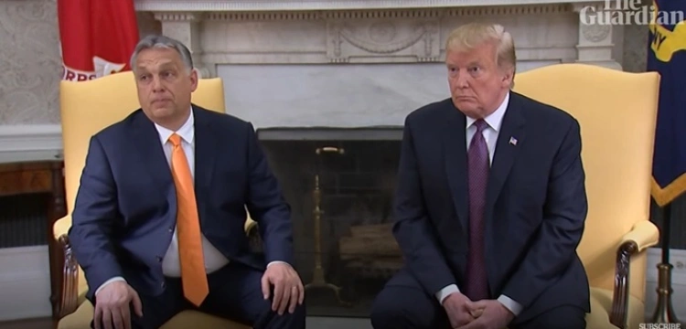 Trump ponownie po stronie Orbána przed wyborami na Węgrzech