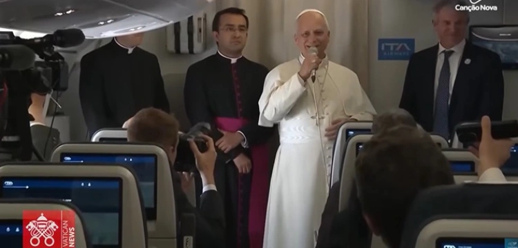 Papież do dziennikarzy: mam nadzieję, że to koniec wojny