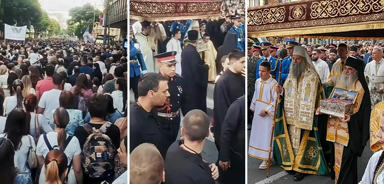 Ponad milion osób odwiedziło cerkiew, by zobaczyć pas Najświętszej Maryi Panny