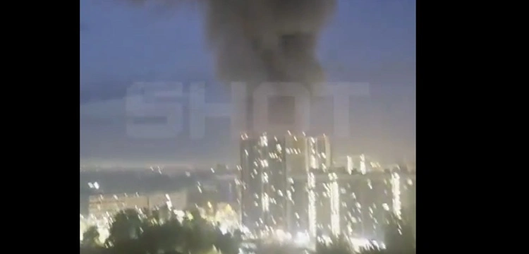 [Wideo] Petersburg. Skuteczny atak ukraińskich dronów na rosyjski wojskowy przemysł elektroniczny