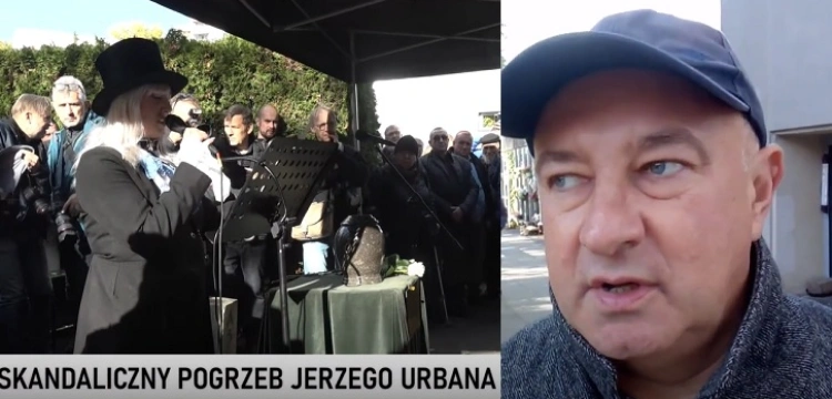 [Wideo. Foto] Tylko u nas! Pogrzeb Urbana - fani degenerata dopisali