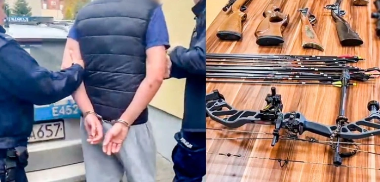 Areszt za czynną napaść na policjantów – podejrzani posiadali broń i narkotyki