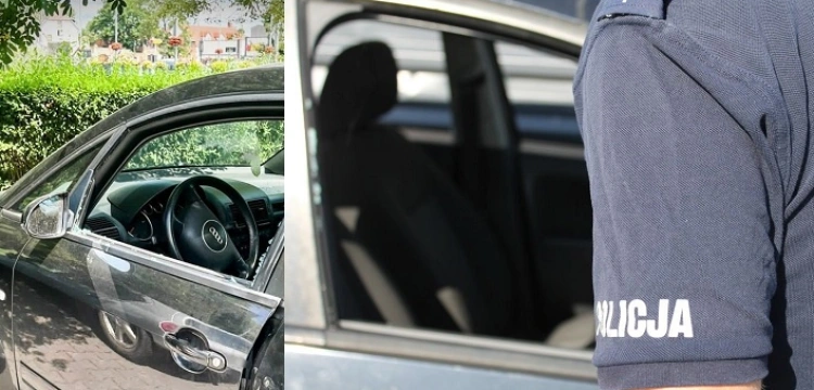 Dramatyczna akcja i zimna krew policjantów. Uratowali dziecko z rozgrzanego w słońcu samochodu