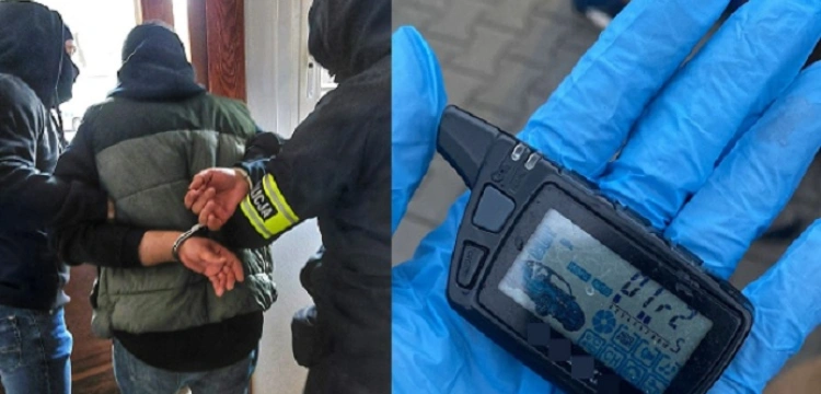 Cela plus! Gruzińscy włamywacze samochodowi wpadli w ręce policji