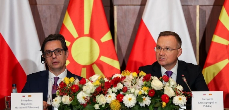 Wizyta Prezydenta Macedonii Północnej w Polsce