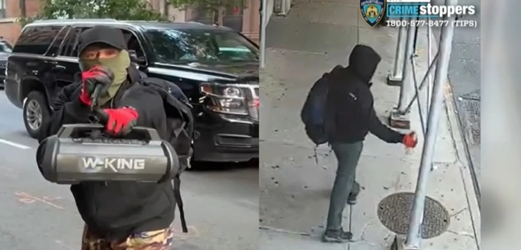 Nowy Jork. Policja publikuje zdjęcia podejrzanego o atak na polski konsulat