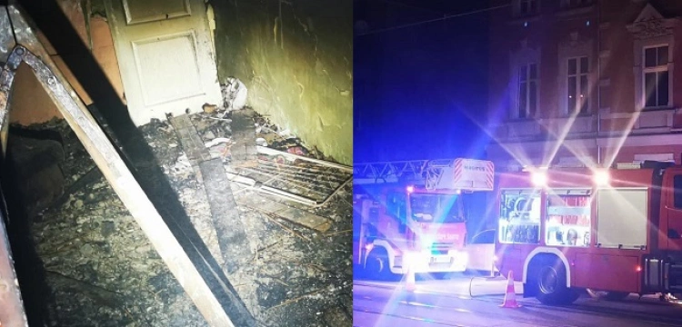 Cela plus! Kobieta podpaliła kamienicę, w której były dzieci. Jej słowa szokują!