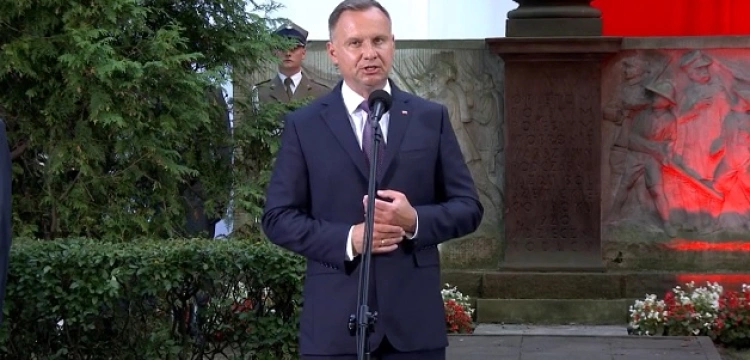 Prezydent Duda w rocznicę Bitwy Warszawskiej: „Polegli, by Polska mogła trwać”