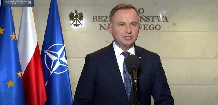 Prezydent ujawnił szczegóły dot. jutrzejszego posiedzenia Rady Bezpieczeństwa Narodowego