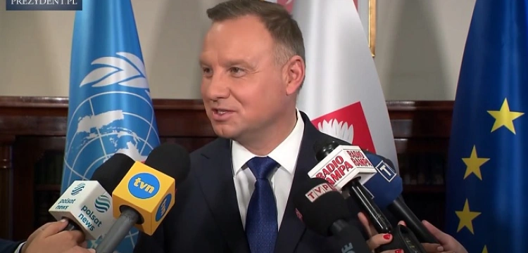 Prezydent Duda o rosyjskich referendach na okupowanych terenach na Ukrainie: "Nikt tego nie weźmie na poważnie". "To lipa"