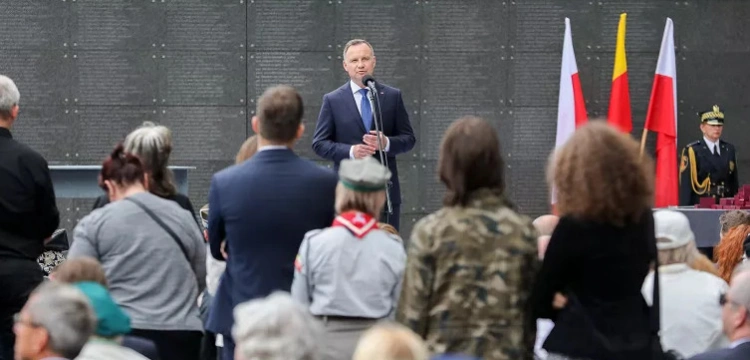 Prezydent Duda: wolna Polska powstała z krwi powstańców