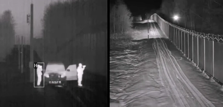 Białoruska prowokacja - podrzucili ciało pod mur graniczny [Wideo]