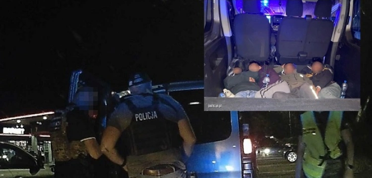 Grupa przemytników ludzi rozbita koło Legnicy